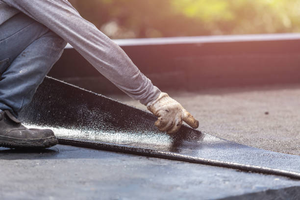 Professional Basement Waterproofing technician working in Marietta, GA